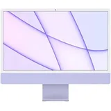 Apple iMac (Mid 2021) [24", Apple M1 8 Core CPU, 8GB RAM, 256GB SSD, Apple 8 Core, macOS] violett (Gut - leichte Gebrauchsspuren / mindestens 1 JAHR GARANTIE)