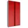 Phoenix SCL-Serie Aktenschrank 54,5 x 37 x 188,5 cm grau