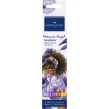 Faber-Castell Romantic Manga 3 Marker 4 Stück(e) Pinsel/feine Spitze, Mehrfarbig