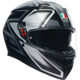 AGV K3 Compound Helm, schwarz-grau, Größe L