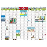 Lappan Verlag Uli Stein Jahresplaner 2026: Posterkalender