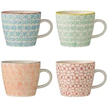 Bloomingville Tasse 0,3 l Bunt 4 St.