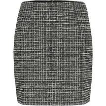 Cream Rock Damen Kariert Schwarz/Weiß XXL