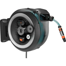 Gardena PowerRoll Akku-Schlauchbox XXL weiß inkl. Akku + Ladegerät 18647-20