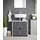 VCM Badschrank Badunterschrank Waschbecken Flonali