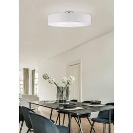 Trio Hotel 5-flg. nickel matt/weiß