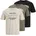 JJETHAN TEE SS CREW NECK 3PK MP NOOS Oliv M