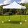 Outsunny Standfuß 4 Stück Ø24 x H25 cm Weiß