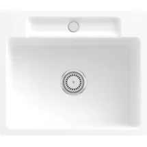 Villeroy & Boch Siluet 60 S Flat stone white + Handbetätigung