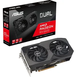 Asus Radeon RX 6600 Dual V2 8 GB GDDR6 90YV0GP2-M0NA00