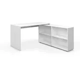 Vicco Eckschreibtisch FlexPlus, 137 x 60 cm,