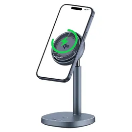 Baseus Orbit 2 Pro Smartphone-Halterung, kabelloses Laden, iPhone-Belüftung, 20 W, Grau