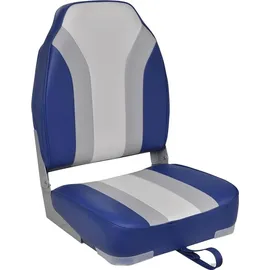 vidaXL Klappbare Bootssitze 2 St. 2 x 0 x 0 cm blau