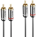 Lindy Audiokabel RCA-Stecker - RCA-Stecker 1,0m (35345)