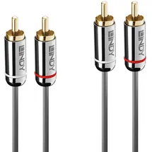 Lindy Audiokabel RCA-Stecker - RCA-Stecker 1,0m (35345)