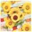 Servietten 3-lagig 1/4-Falz 33 cm x 33 cm Sunflower Field