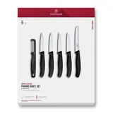 Victorinox Swiss Classic Tomaten-/Tafelmesser 6-tlg. schwarz