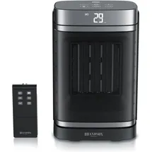 Brandson Heizlüfter 1500 W Schwarz/Silber