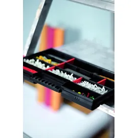 Prosperplast Kistenberg Nor 40 Werkzeugkasten mit 10 Fächern schwarz 390 x 290 x 65mm