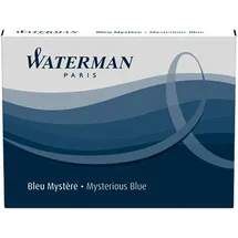 Waterman Tintenpatronen blauschwarz Standard-Großraum 8 Patronen(P) Tintenpatrone