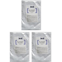 Meister Coiffeur Refill Blondierpulver 3 x 100 g staubfreies blaues Pulver von M:C Blondierung