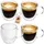 Intirilife Doppelwandiges Thermoglas 0,1 l 4 St.