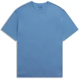Bergans Logo Merino Tee Herren Blau L