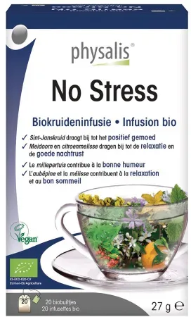 Physalis No Stress Bio-Kräuter-Infusion Beutel 20x1,5g