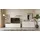Forte Wandregal 44,9 x 3 x 120 cm Beige/Weiß