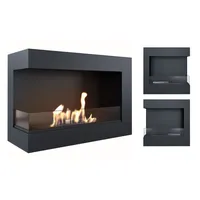 Kratki Biokamin Delta 700 Eckkamin rechts/links | wahlweise + Glas