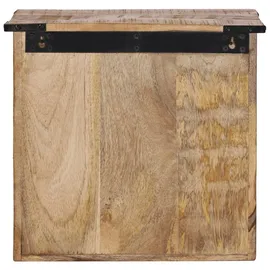 vidaXL Nachttisch 40x30x37 cm Massivholz Mango