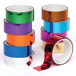 Washi tape Metallic  (pro Set 10) Bastelmaterial