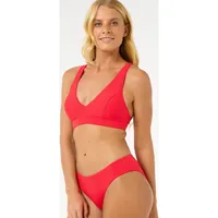 Rip Curl RipCurl Premium Surf Deep V hibiscus red