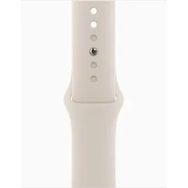 Apple Watch SE 2023 GPS 40 mm Aluminiumgehäuse polarstern, Sportarmband polarstern S/M