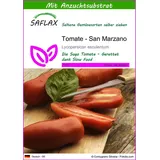 SAFLAX - Tomate - San Marzano - 10 Samen - Mit Topfsubstrat für bessere Kultivierung - Lycopersicon esculentum