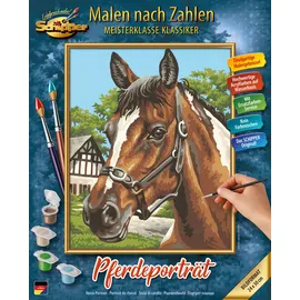 Schipper Malen nach Zahlen Pferdeportrait 1 St. 24 x 30 cm bunt