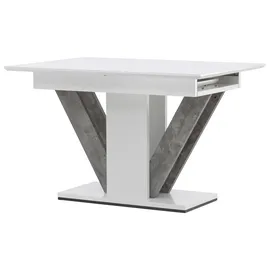 Livetastic Disa 120 x 76 x 80 cm grau/weiß