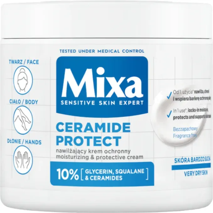 Mixa Ceramide Protect Feuchtigkeitsspendende Körpercreme 400ml