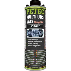 PETEC Multi UBS -Wax schwarz (1 L) Unterbodenschutz Anthrazit/schwarz  73420