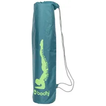Bodhi Easy Bag Yogamattentasche aus Polyester mit Print Pincha Mayurasana Dunkelblau blau|grün No Size