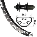 XLC RW-A17 Hinterrad 27.5'