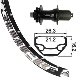 XLC RW-A17 Hinterrad 27.5'