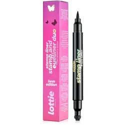 Lottie London Lottie Londer Stamp Liner - Smile Eyeliner 1,3 g Butterfly - Black