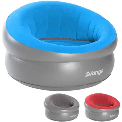 VANGO Luft Sessel Deluxe Camping Couch Garten Stuhl Luft Sofa Lounge Aufblasbar Farbe: Carmine Red