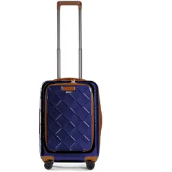 Stratic Leather&More - Koffer S (mit Vortasche) - blue Koffer24