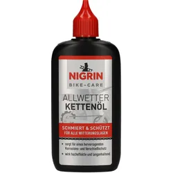 NIGRIN Fahrrad-Kettenöl-Allwetter Bike Care (100ml) Kettenschmierung  50079