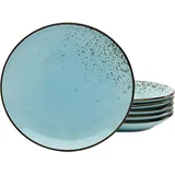 CreaTable Dessertteller Nature Collection Lightblue Geschirrset,