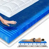 Matratzen Perfekt Gel-Topper 90 x 200 cm Weiß