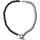 URBAN CLASSICS Half Pearl Exchangable Halskette 2 Einheiten Gold One Size