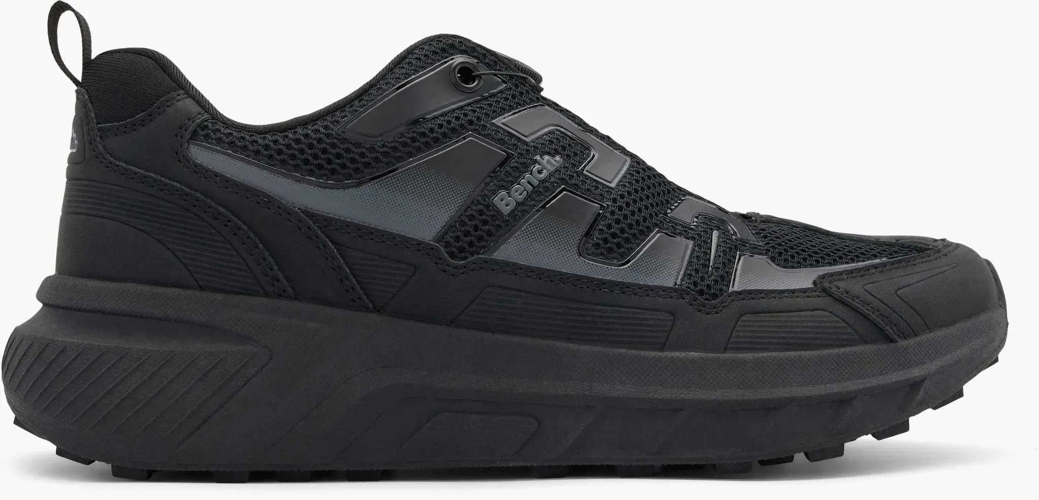 Bench  Sneaker Schwarz, Damen, Größe: 39, Material: PU/Textil - Bench  Sneaker Schwarz, Damen, Größe: 39, Material: PU/Textil - woman - Schwarz